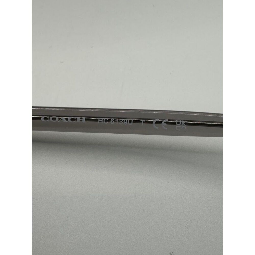 Women's Coach Eyeglasses - NEW - HC6139U Transparent Grey Plastic Frame MSRP$250 - Picture 5 of 6
